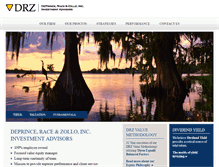 Tablet Screenshot of drz-inc.com